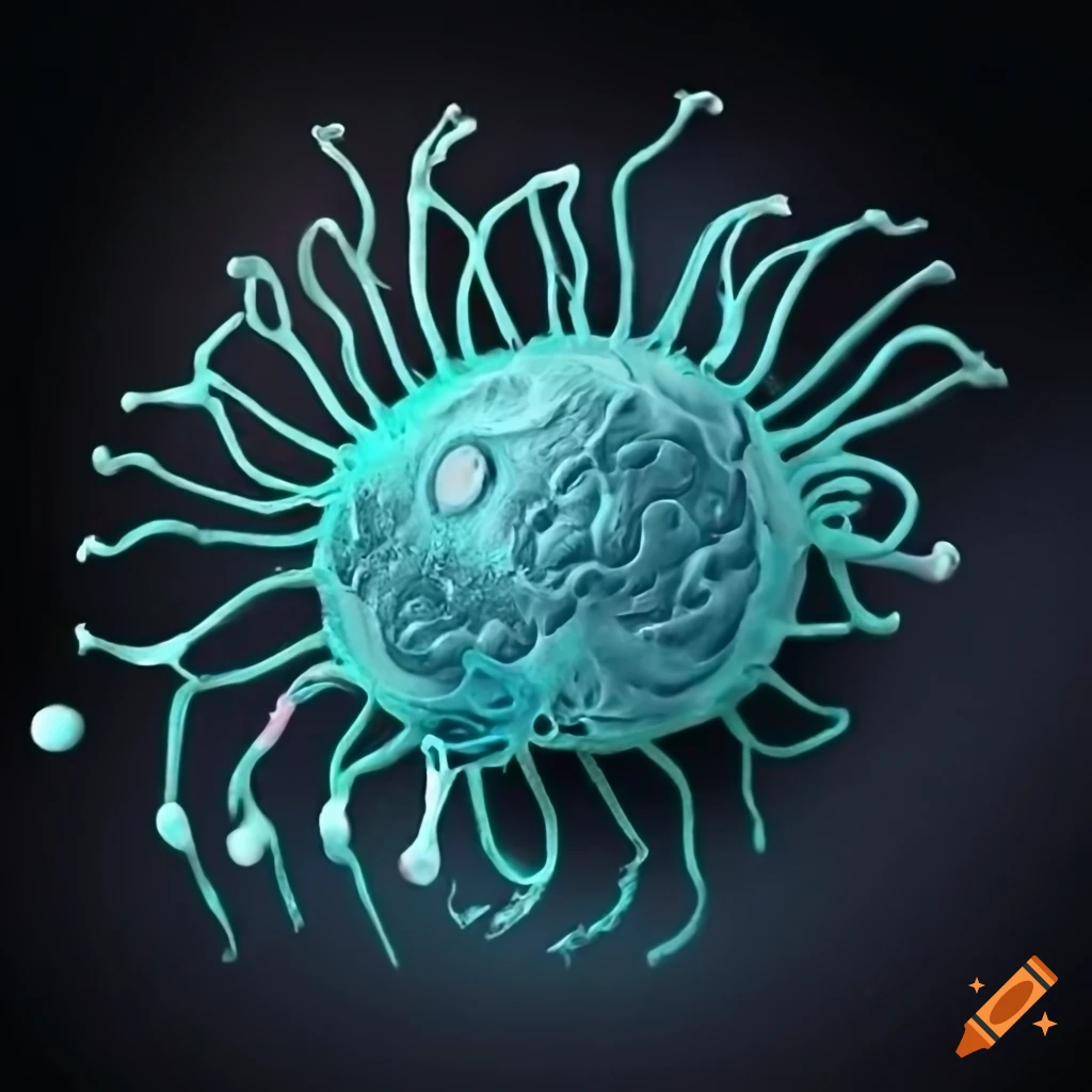 Artistic Depiction Of A Rebellious Cell Organelle Named Prutus On Craiyon basicpage