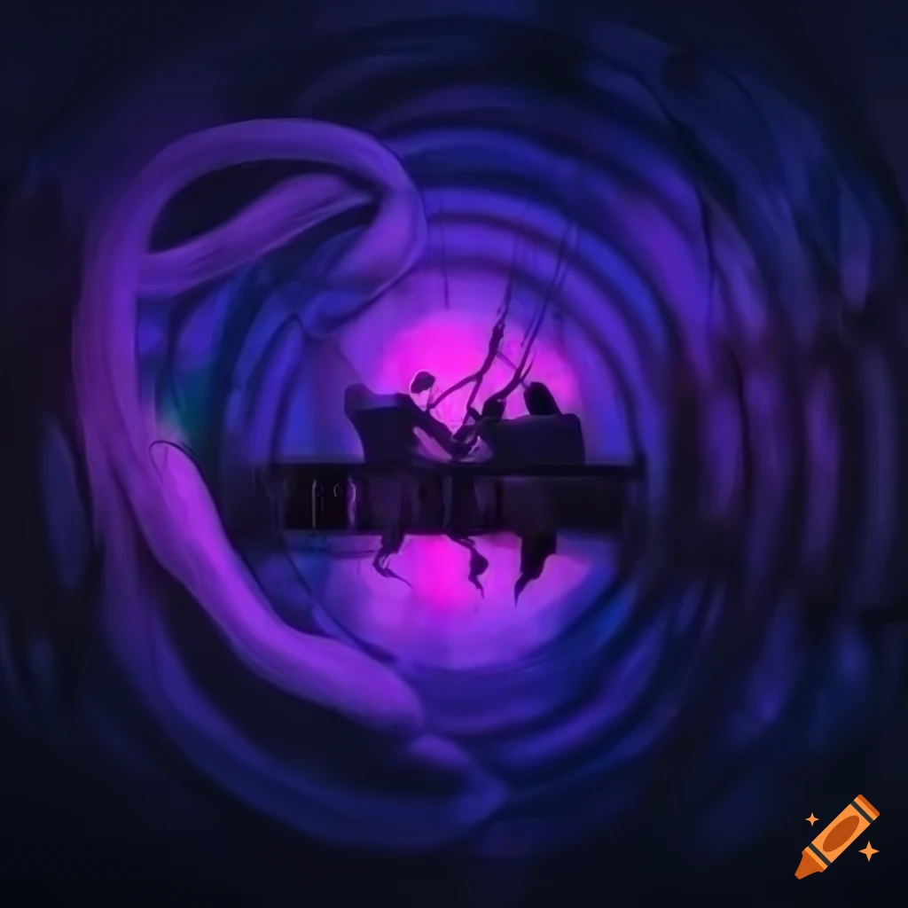 cover art for a techno rock song