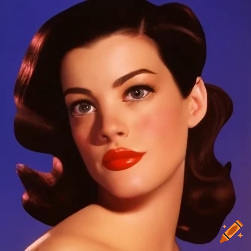 glamorous-photo-of-liv-tyler-in-the-1950s