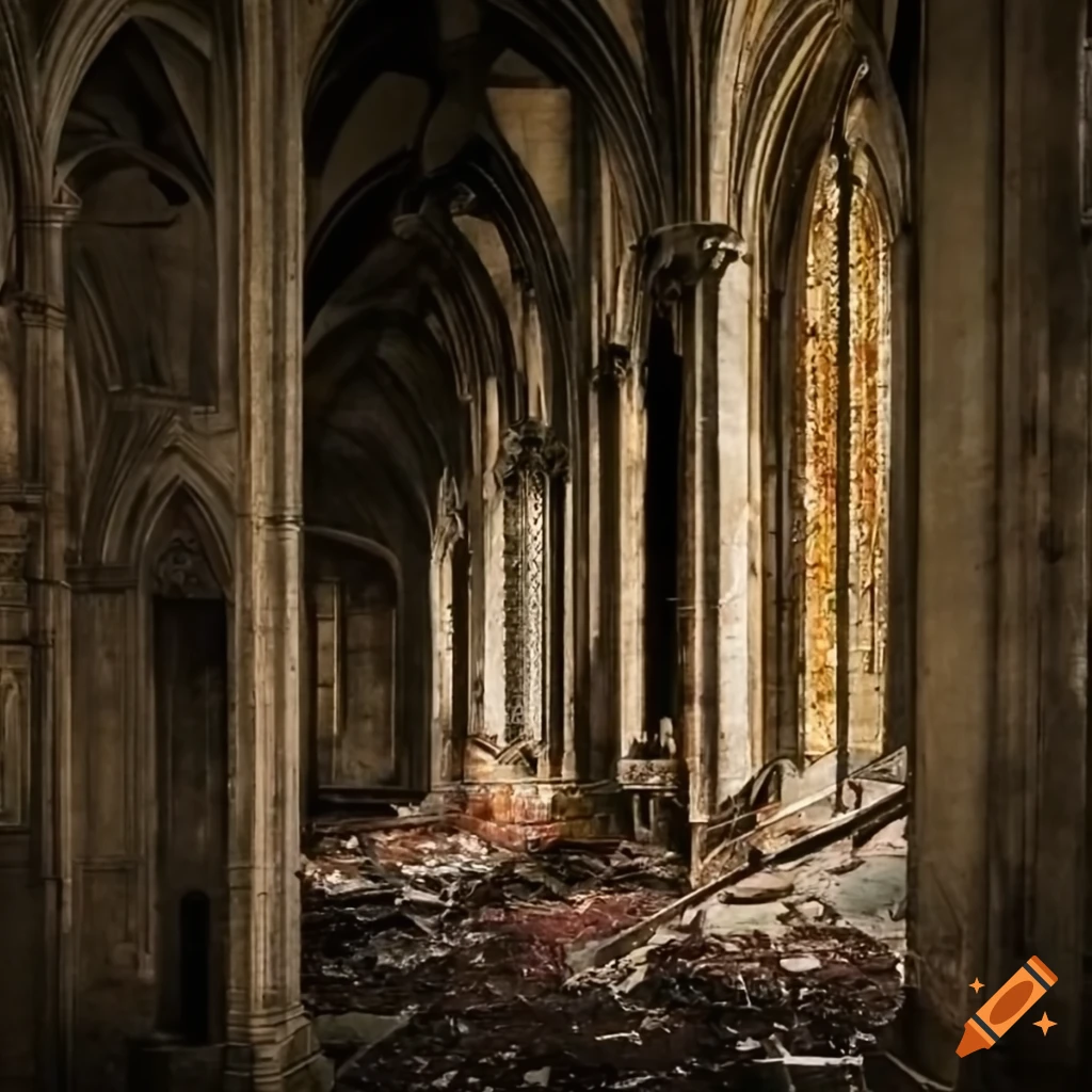 decaying cathedral