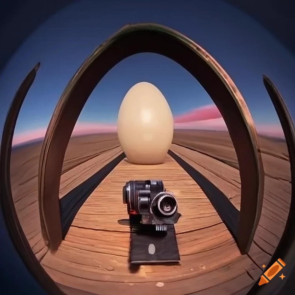 fisheye photography of a press photojournalist