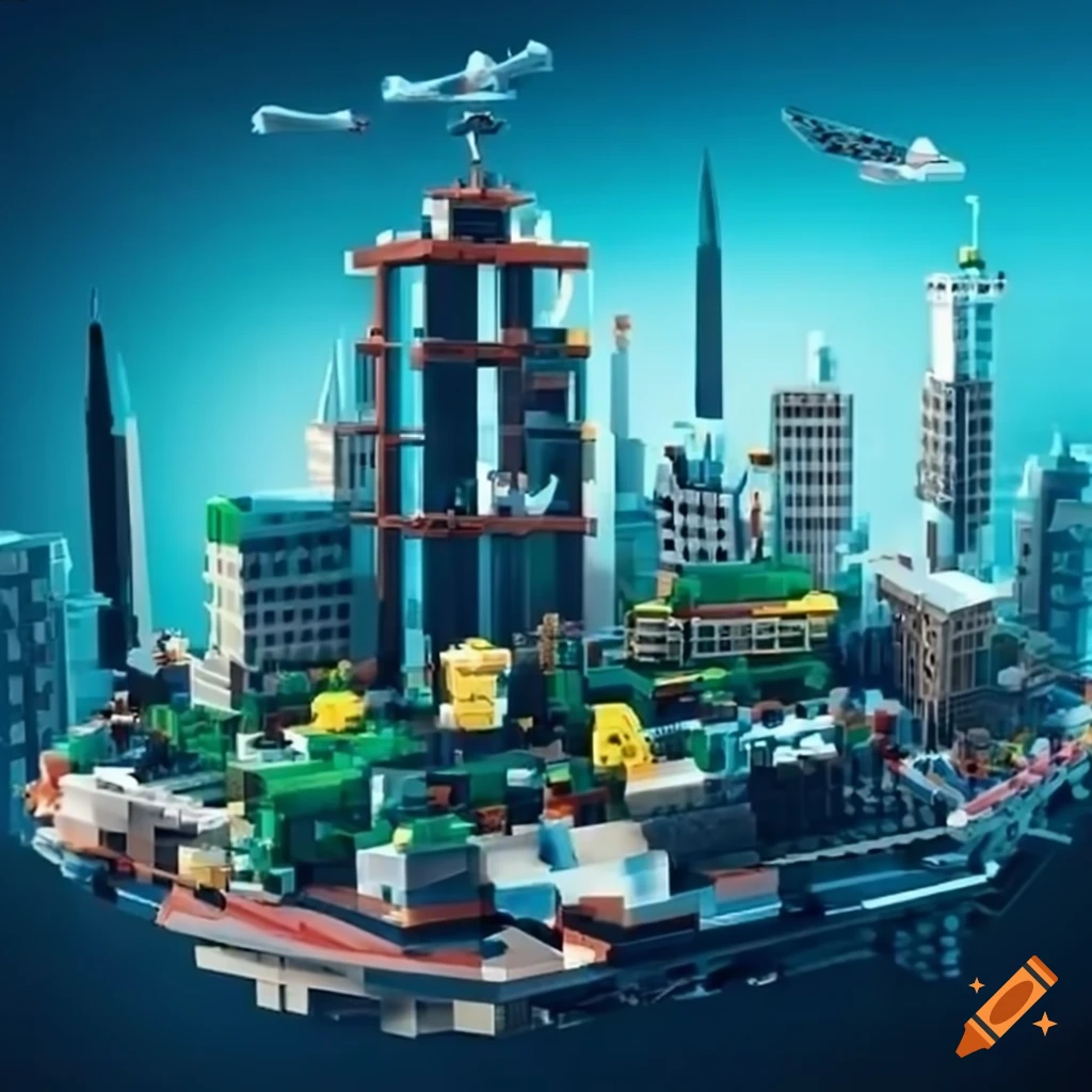 Lego smart city concept