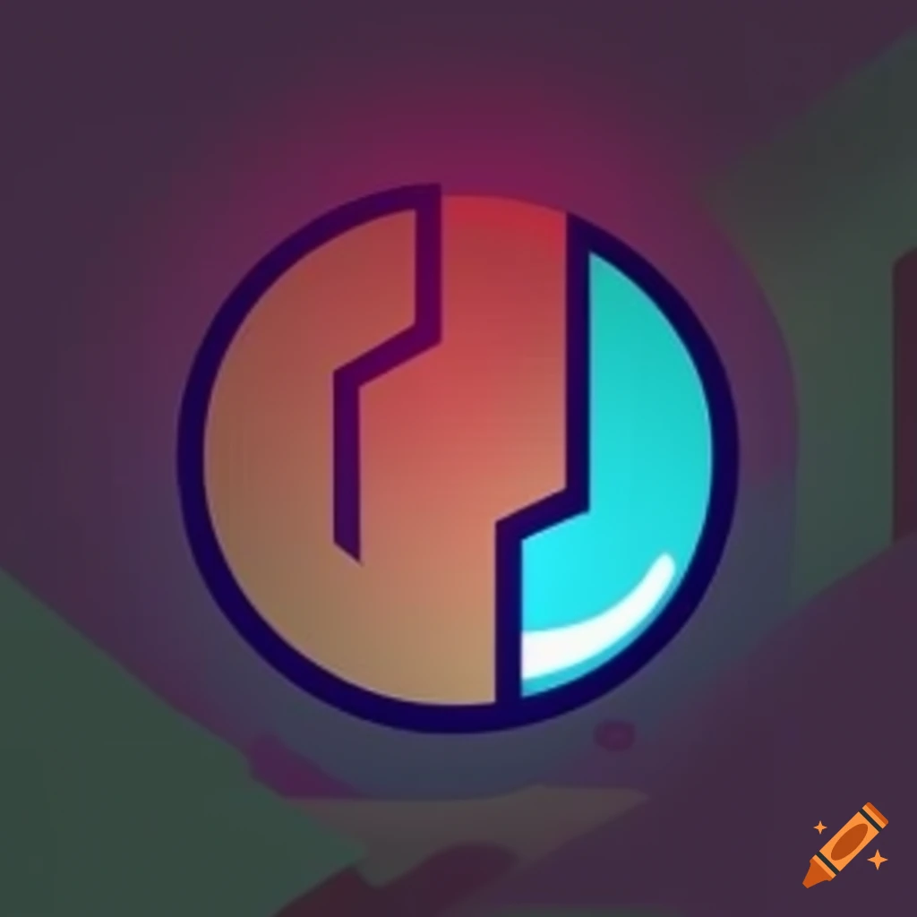 Logo Representing A Fusion Of Gaming Worlds On Craiyon