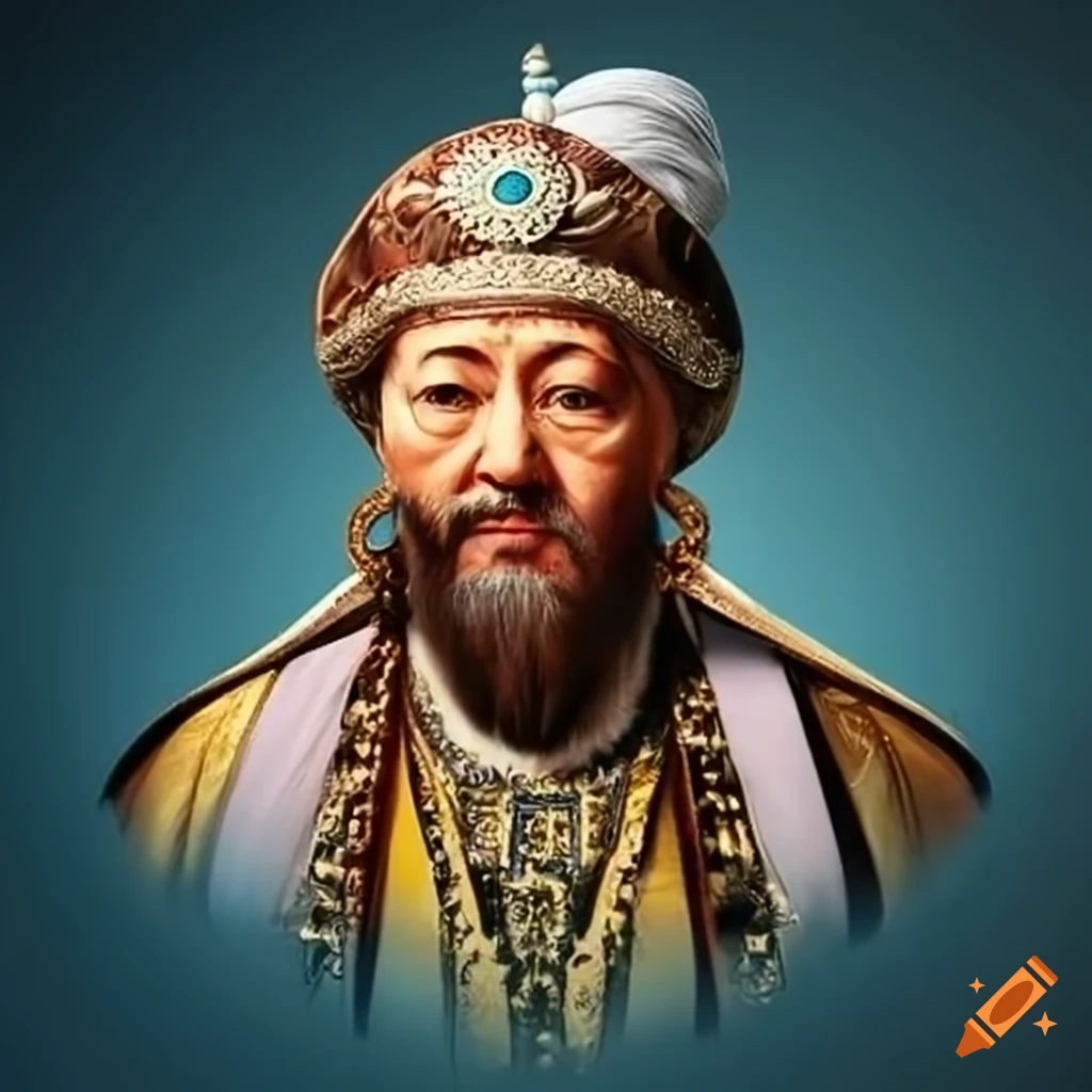 A sultan representing kazakh culture on Craiyon