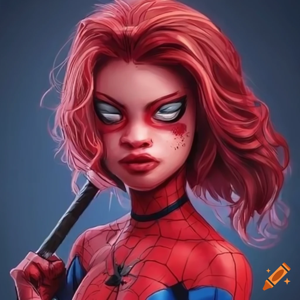 Marvels Spider Man Character As A Girl 