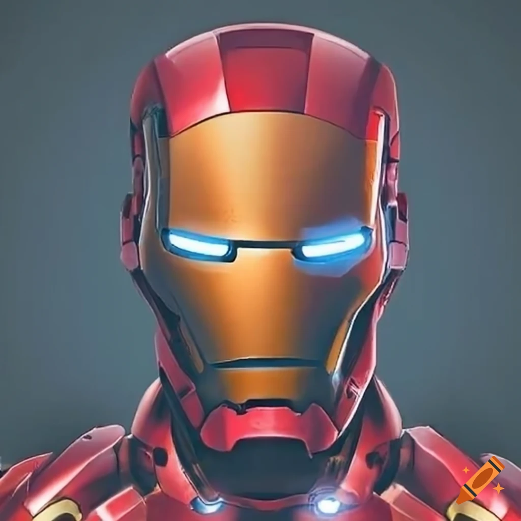 Ironman superhero illustration