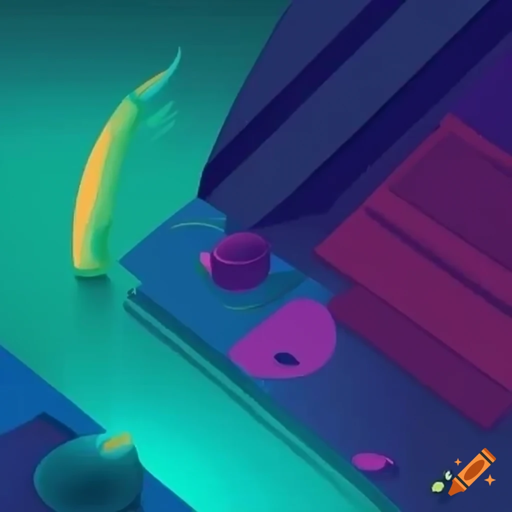 colorful game menu for studying