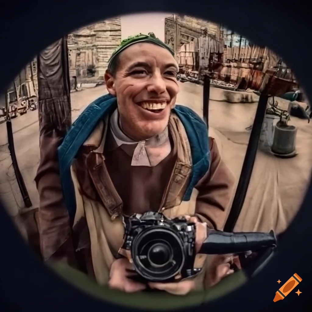 Photojournalist capturing the essence of the moment