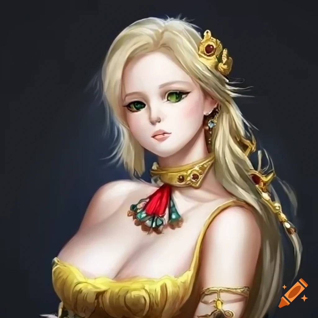 personification of Austrian Empire with grandiose presence