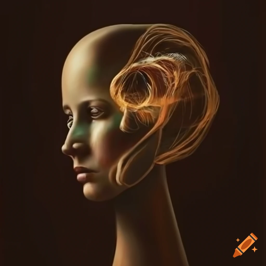 digital artwork depicting artificial intelligence