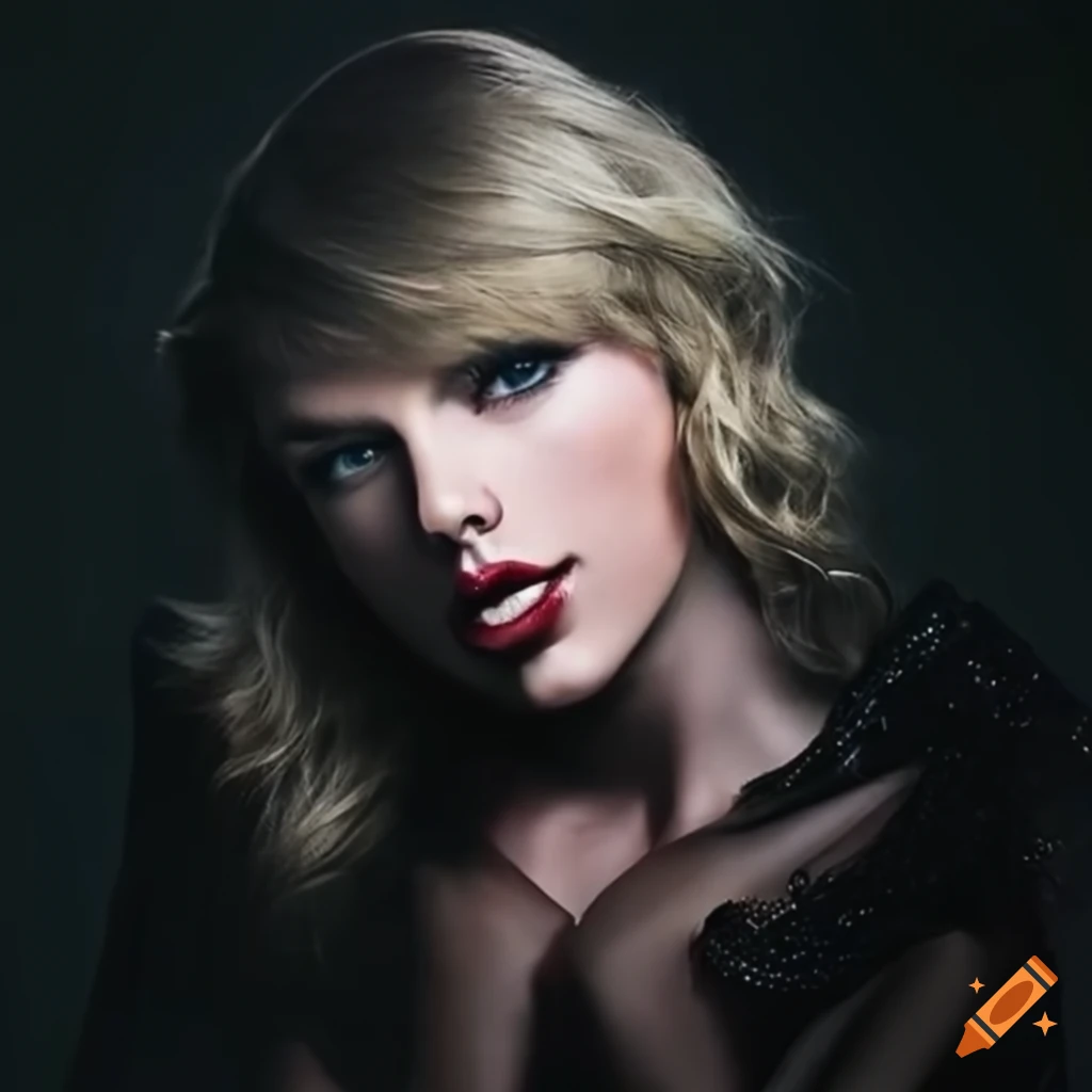 Taylor swift album cover for reputation taylors version on Craiyon