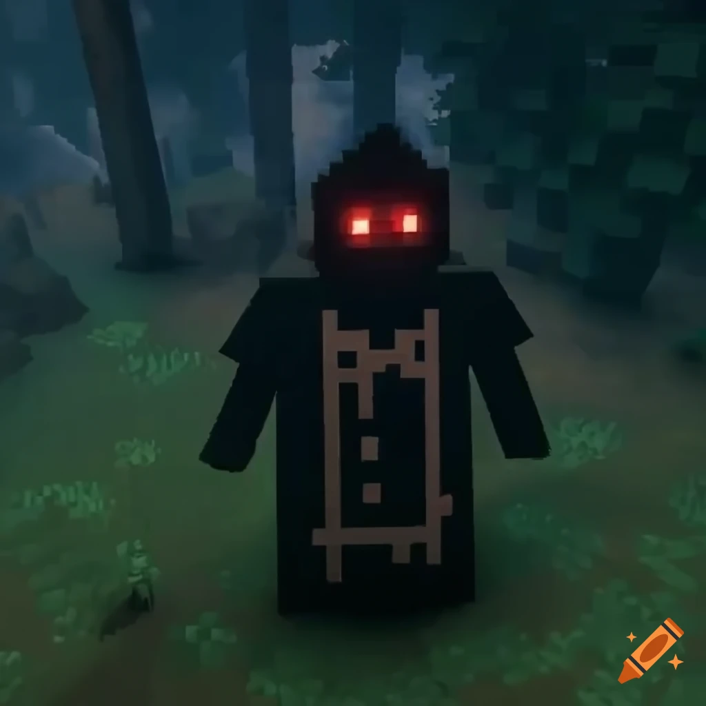 Dark Soul Herobrine Minecraft Skin
