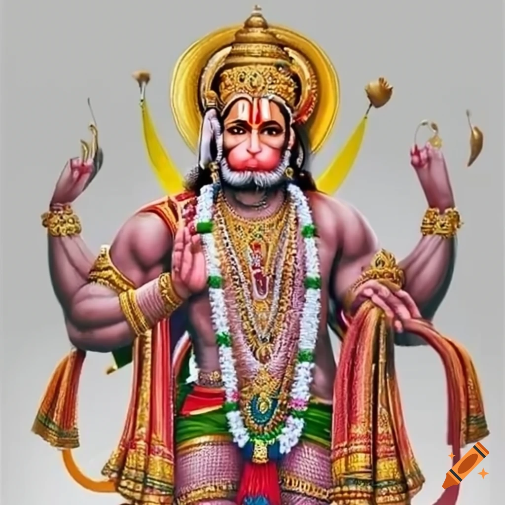 Calm Hanuman Ji Sticker – Fantastick