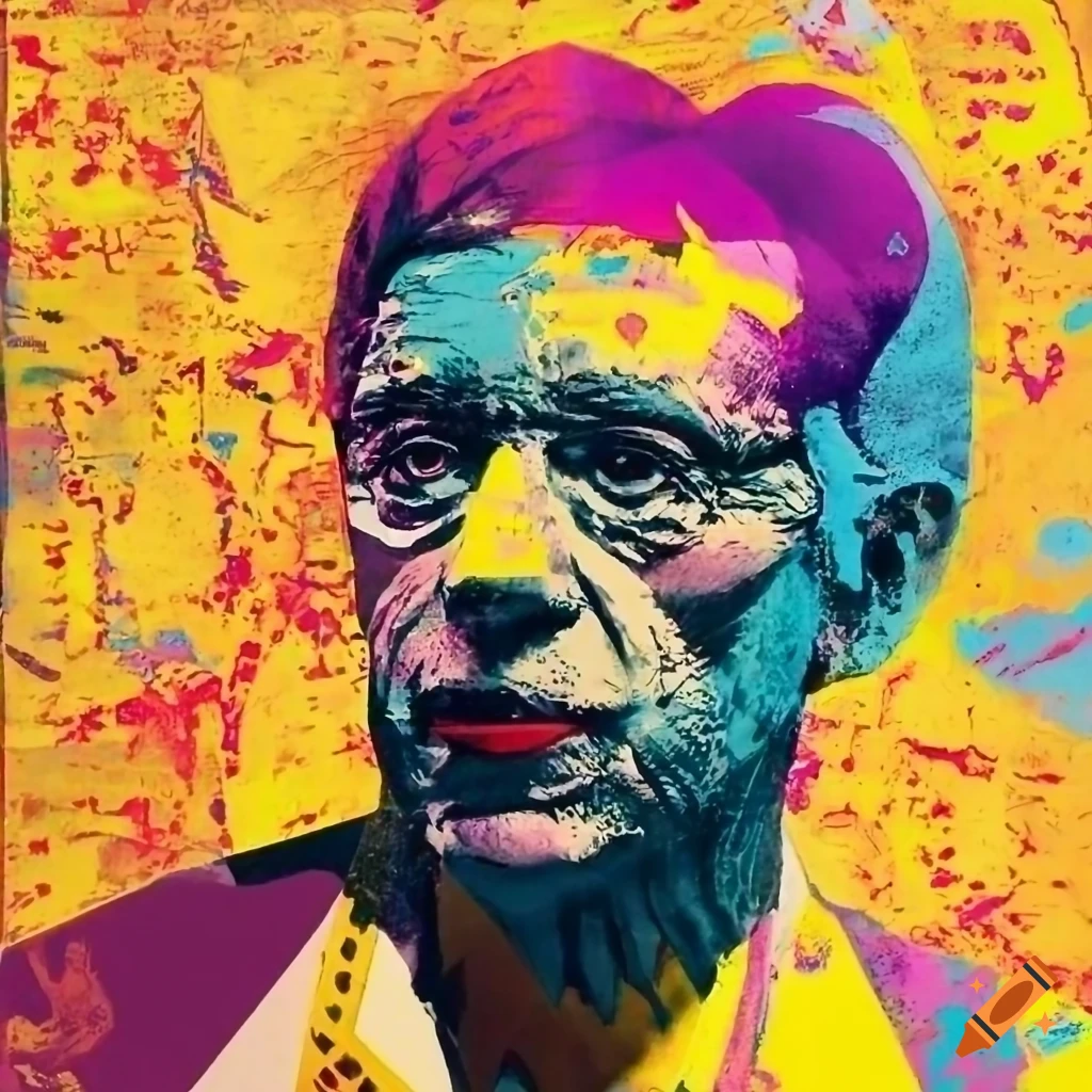 collage artwork in Robert Rauschenburg style