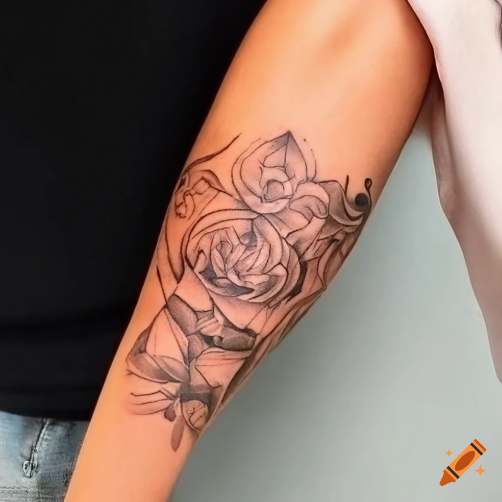 Lower Arm Rose Forearm Men Half Sleeve Tattoo | Forearm tattoo men, Rose  tattoos for men, Forearm sleeve tattoos