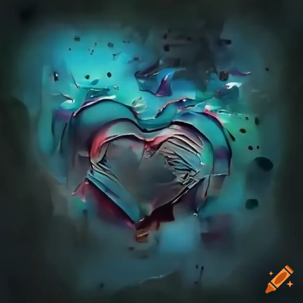 dark and romantic cover art for a pop Latin music with a featuring artist