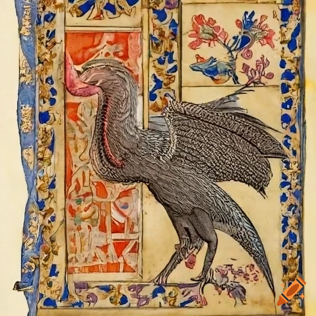 illustration-of-drogon-from-game-of-thrones-in-16th-century-french