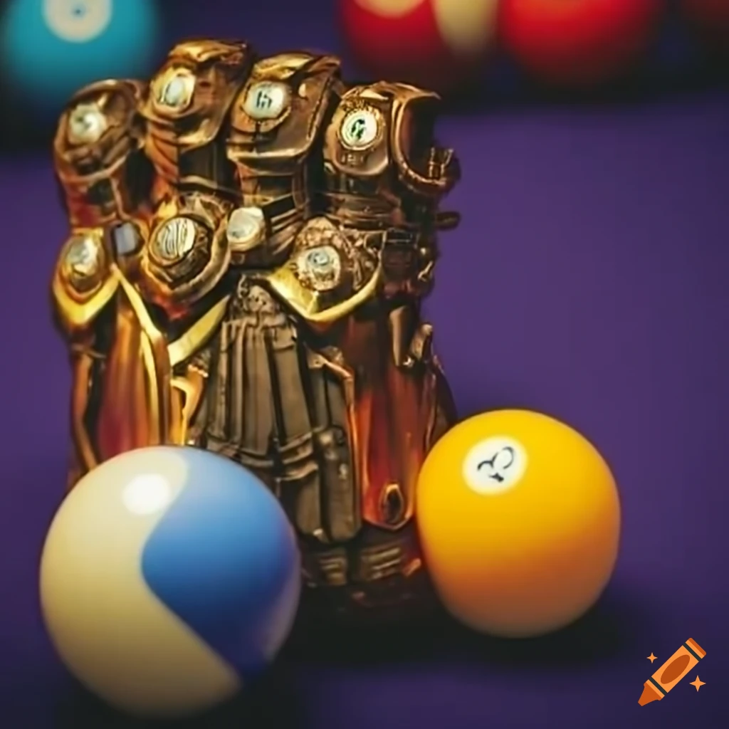 cosmic billiard balls with the Infinity Gauntlet