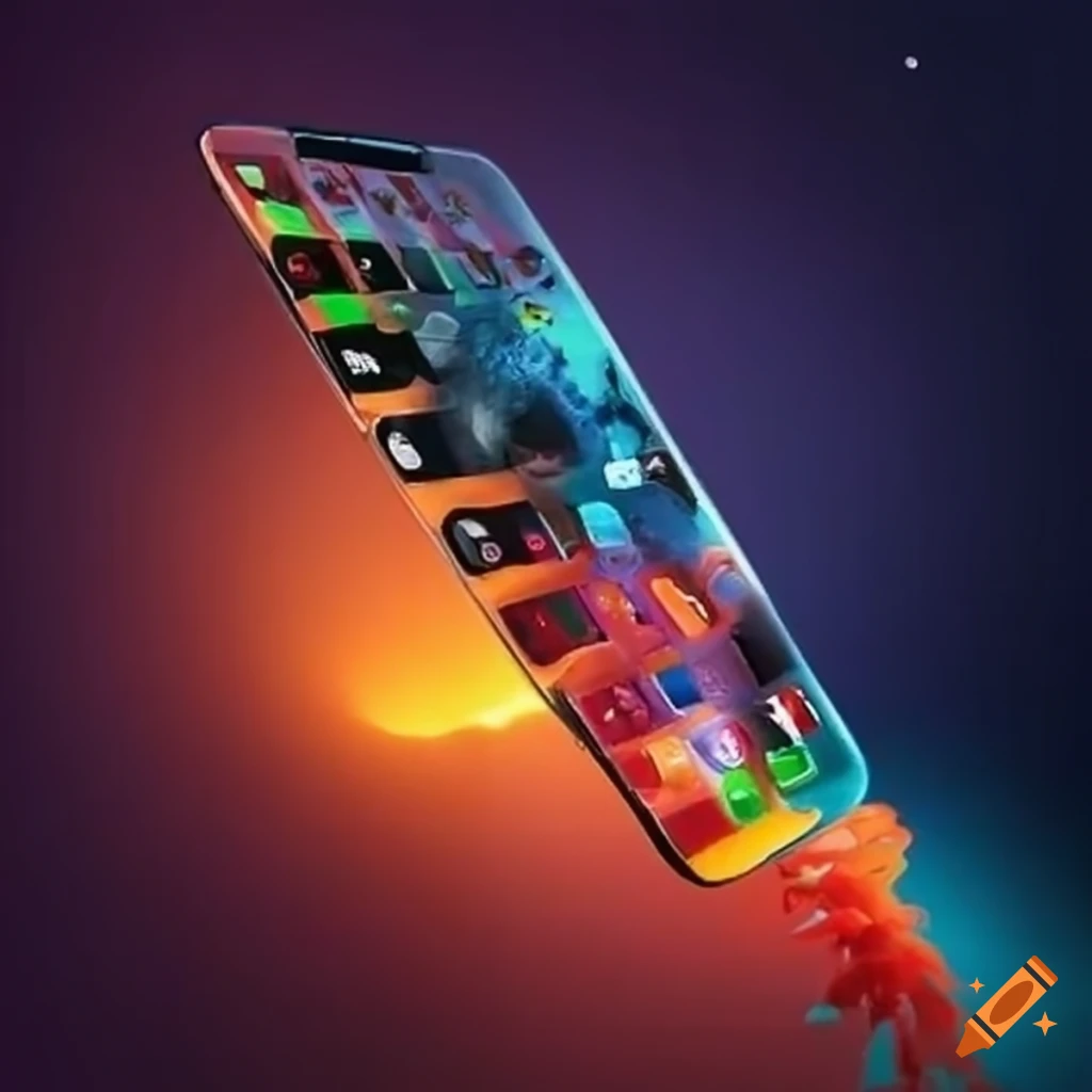 mobile phone falling