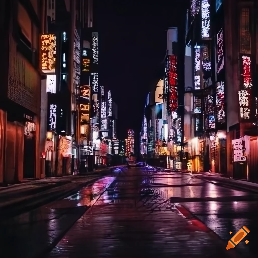 night view of Tokyo city with beautiful bokeh effect