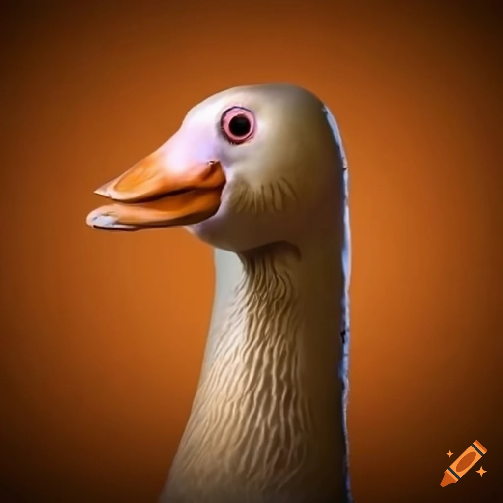 mechanical goose rendering