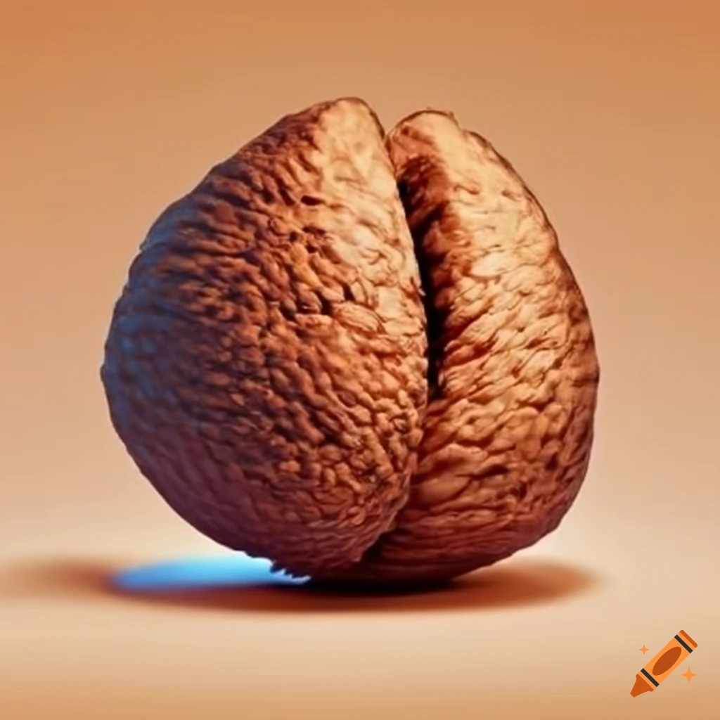 a photo of a large nut