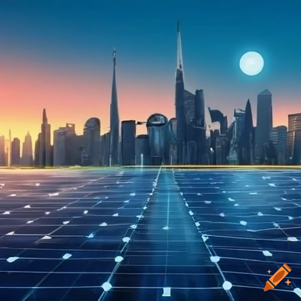 city-representing-the-future-of-solar-power-on-craiyon