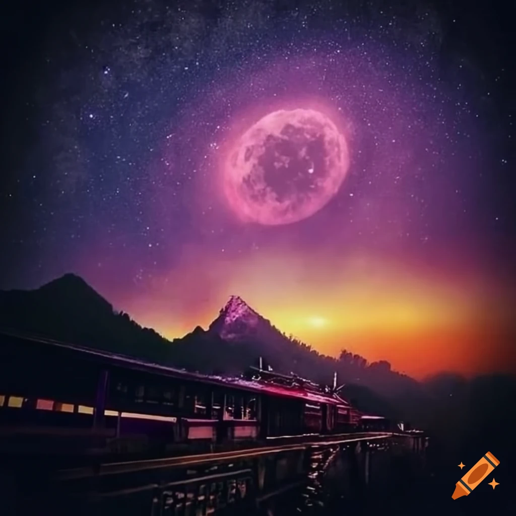 Party popper, runner, house with garden