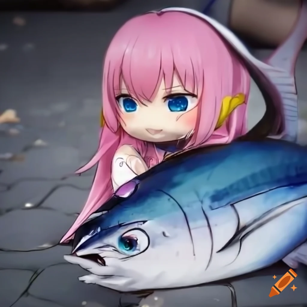 Anime Fish Drawing by minion65 - DragoArt