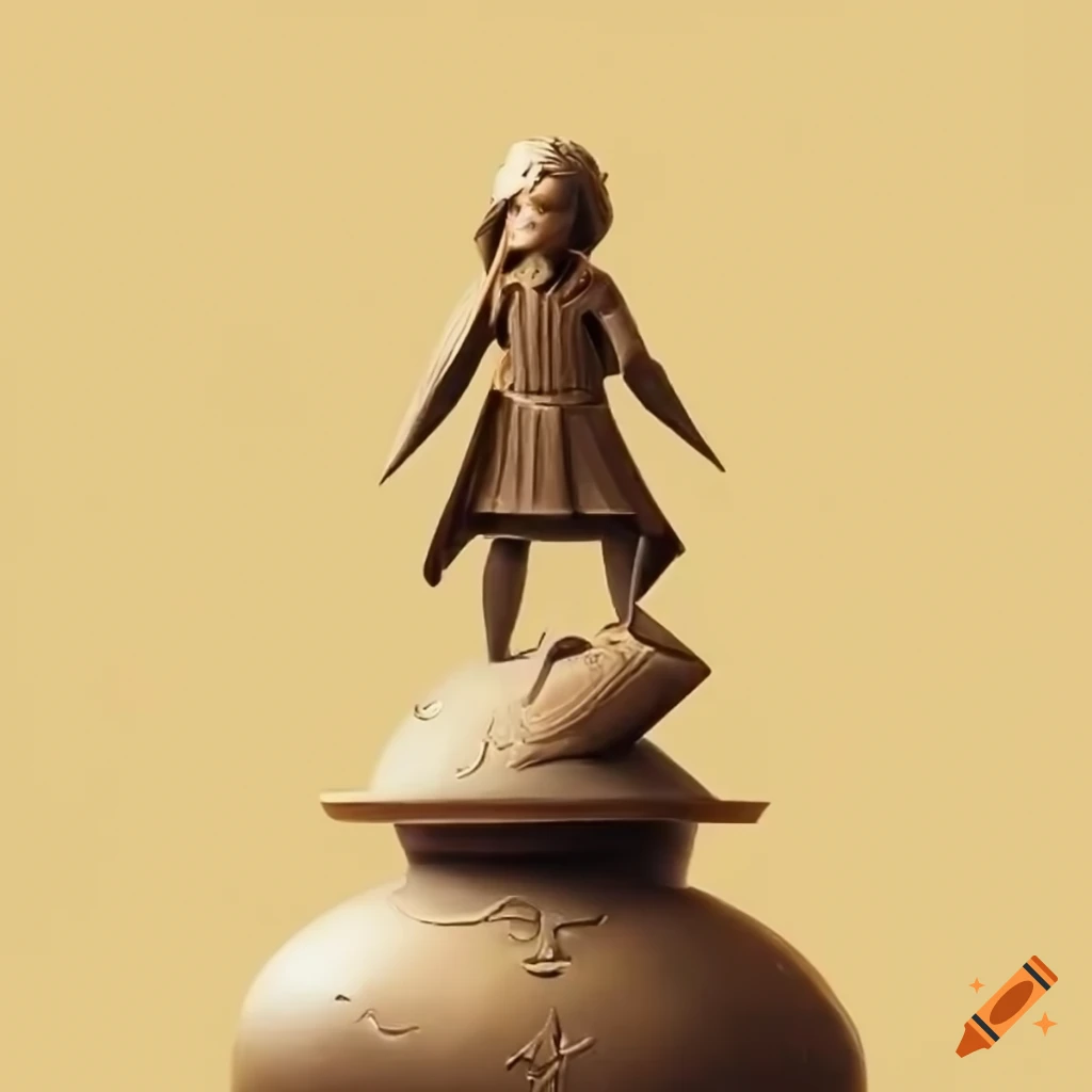 metal sculpture inspired by Zelda game