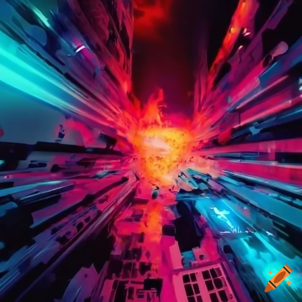 Colorful Abstract City Wallpapers - Cyberpunk City Wallpaper iPhone