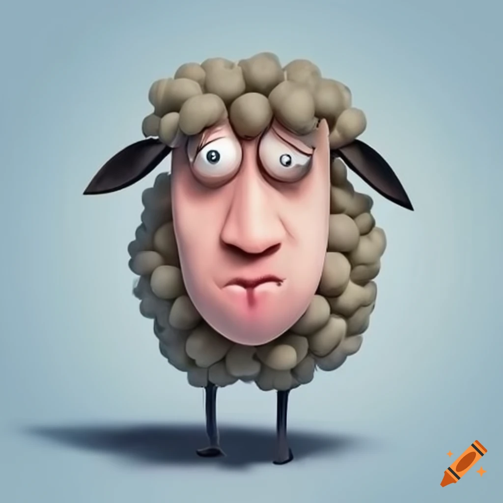 Cartoon Depicting People As Sheep On Craiyon Cartoon Depicting People As Sheep On Craiyon