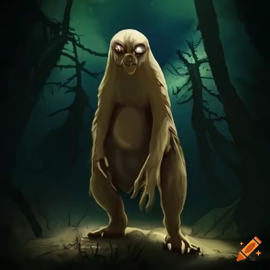 Cryptid illustration