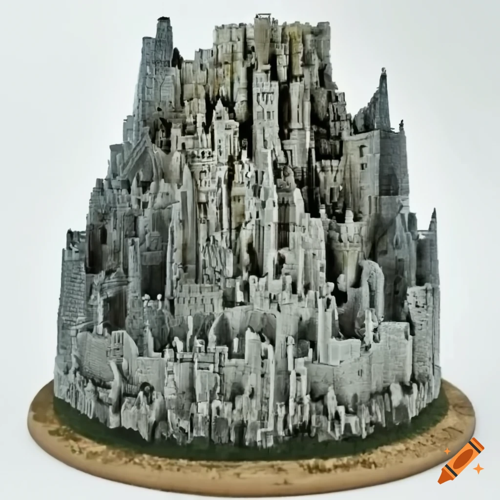 Minas Tirith Miniature. 