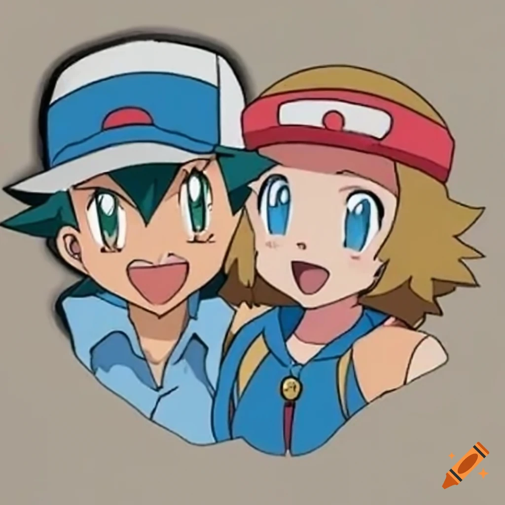 Ash+Serena=Amourshipping by mariopj on DeviantArt