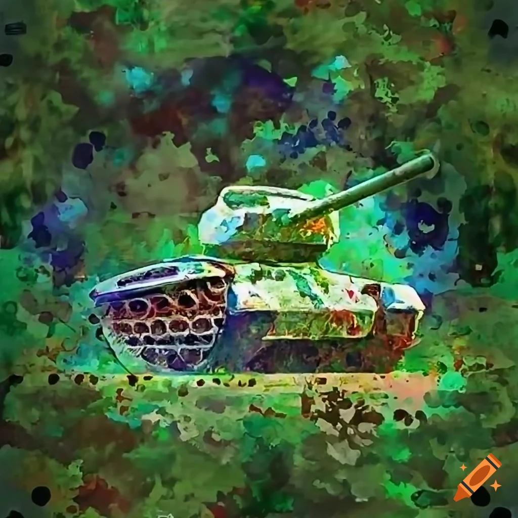 icon of a green World War II tank hidden behind bushes
