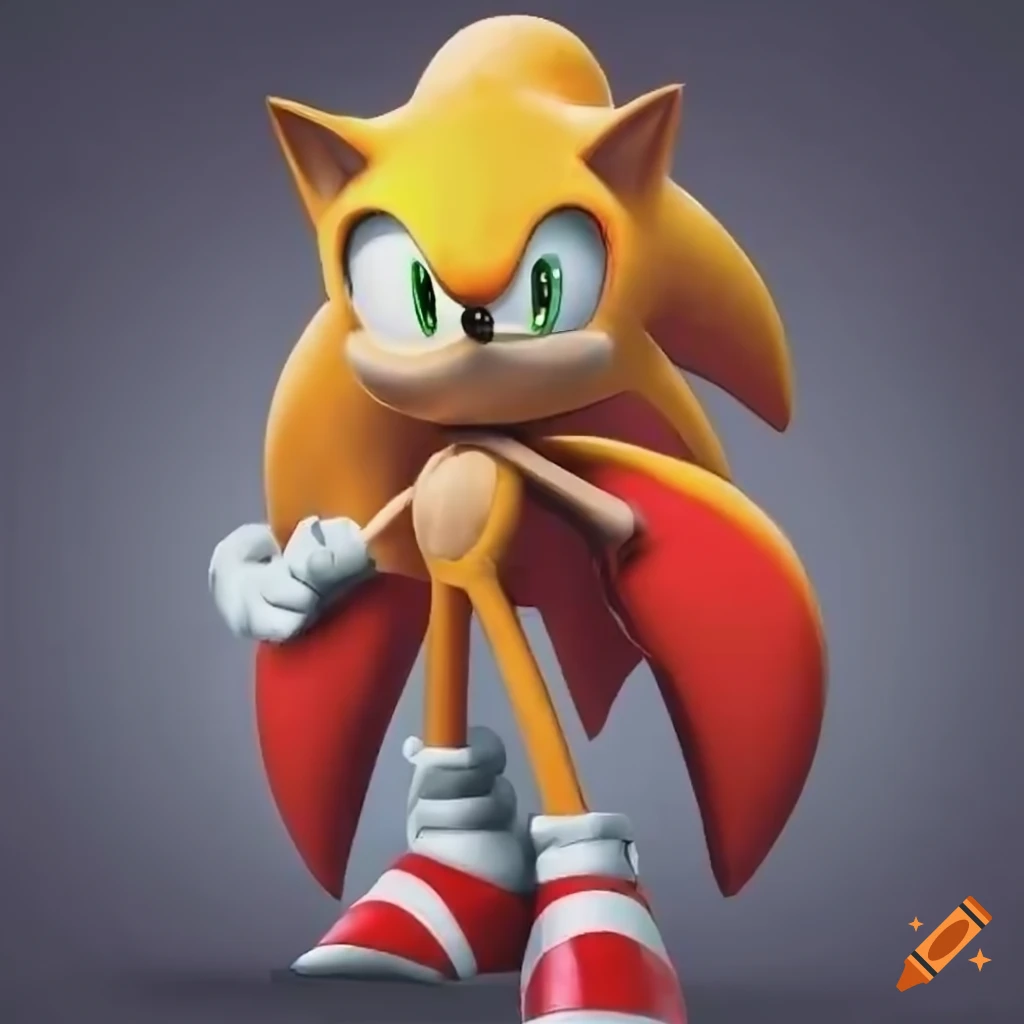 Super Sonic  Sonic, Sonic fan characters, Sonic the hedgehog