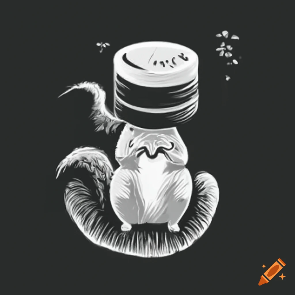 logo of a squirrel within a database