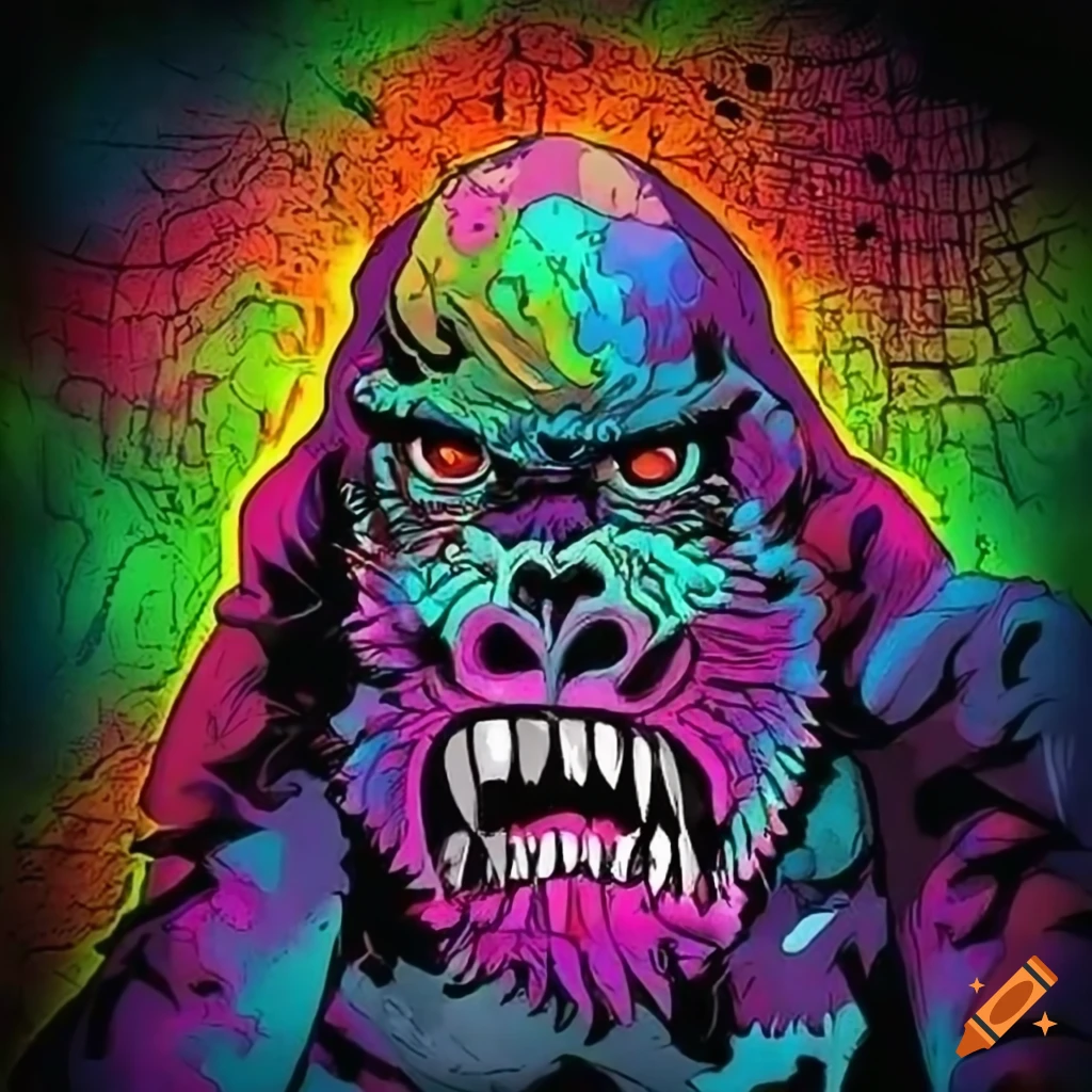 Metalhead gorilla