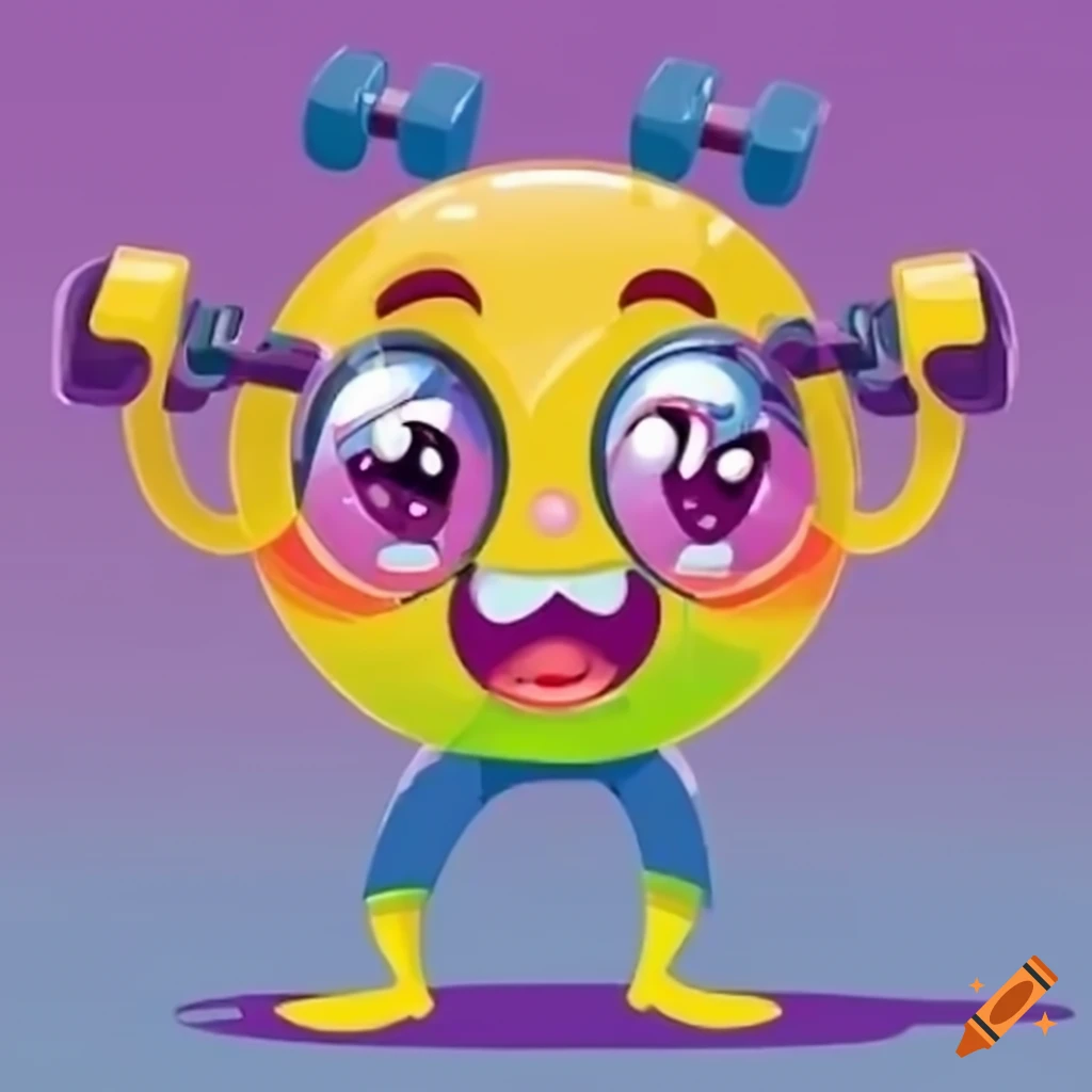 Funny Emoticon Girl Weightlifting On Craiyon funny-emoticon-girl-weightlifting-on-craiyon