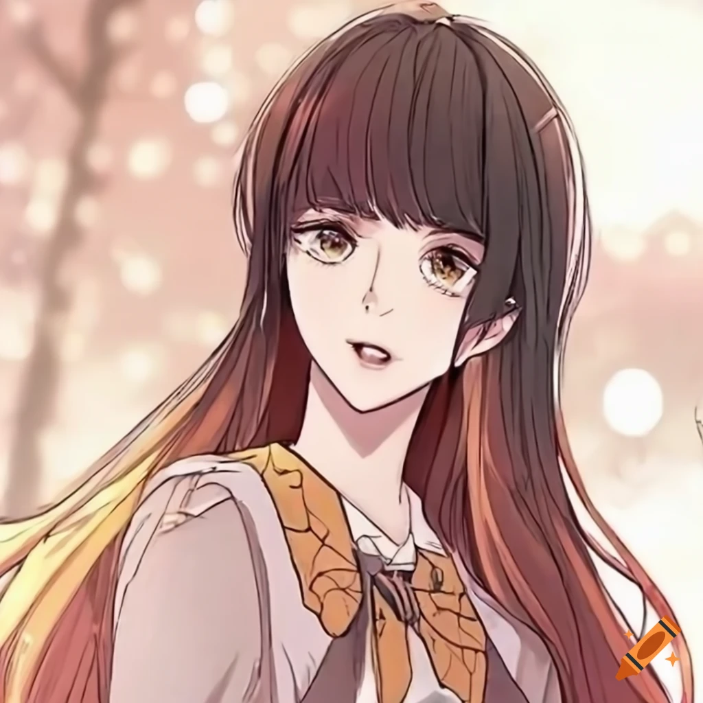 mesmerizing female protagonist in a manhwa