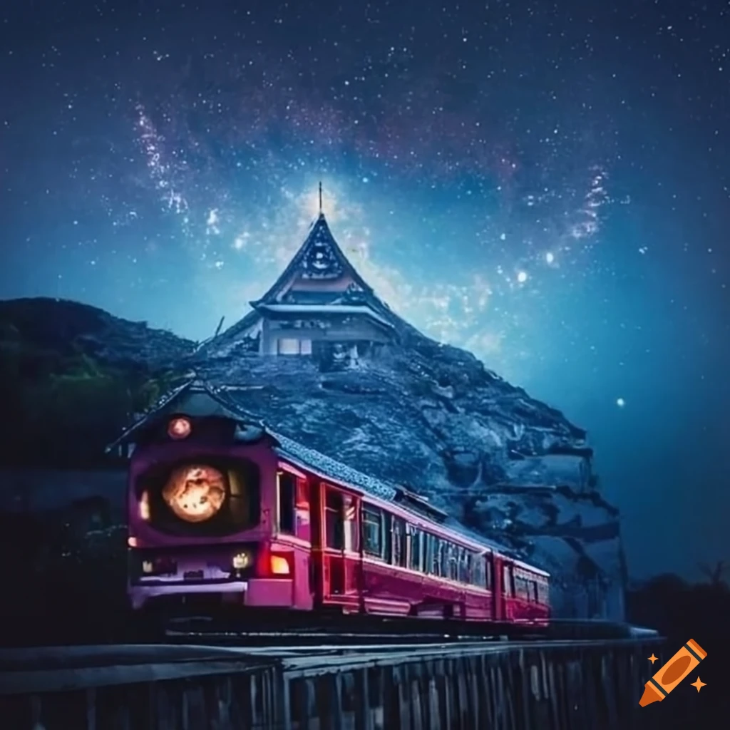 Party popper, runner, house with garden on Craiyon