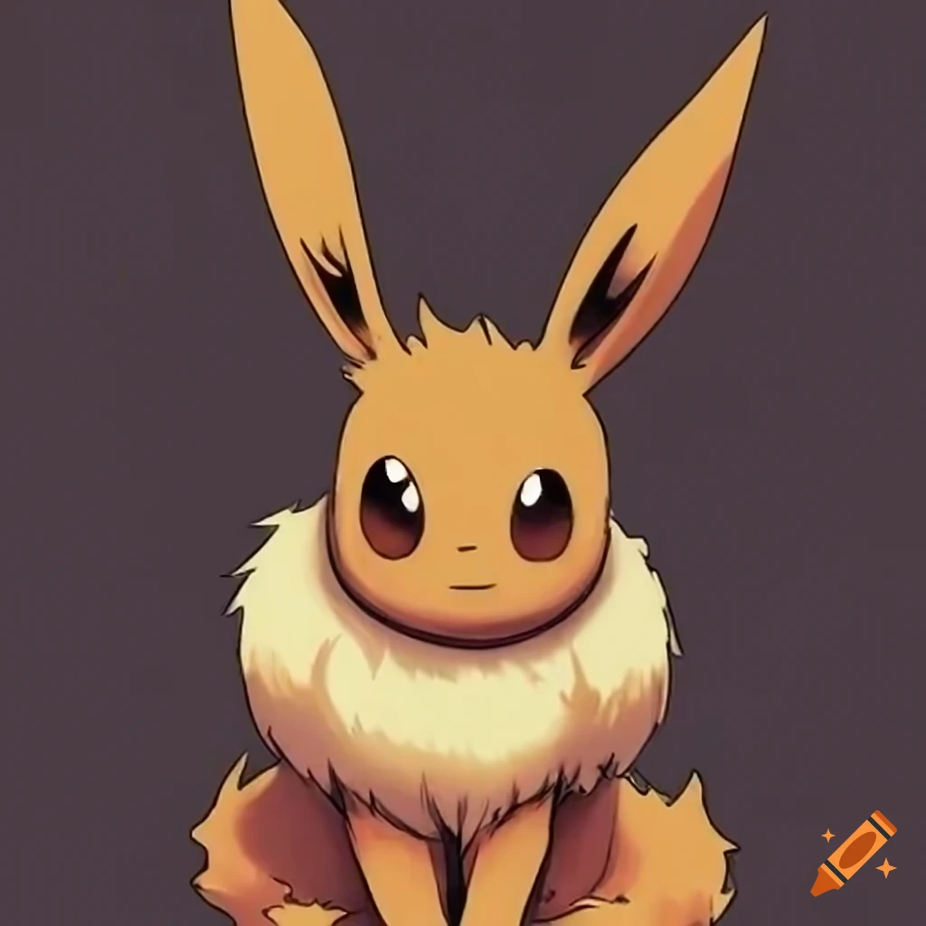 Eevee with a funny hat