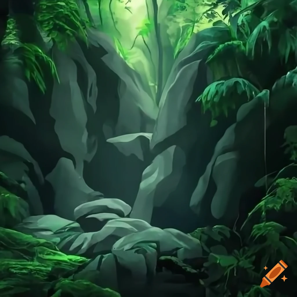 Gray Rock In A Tropical Forest On Craiyon gray-rock-in-a-tropical-forest-on-craiyon