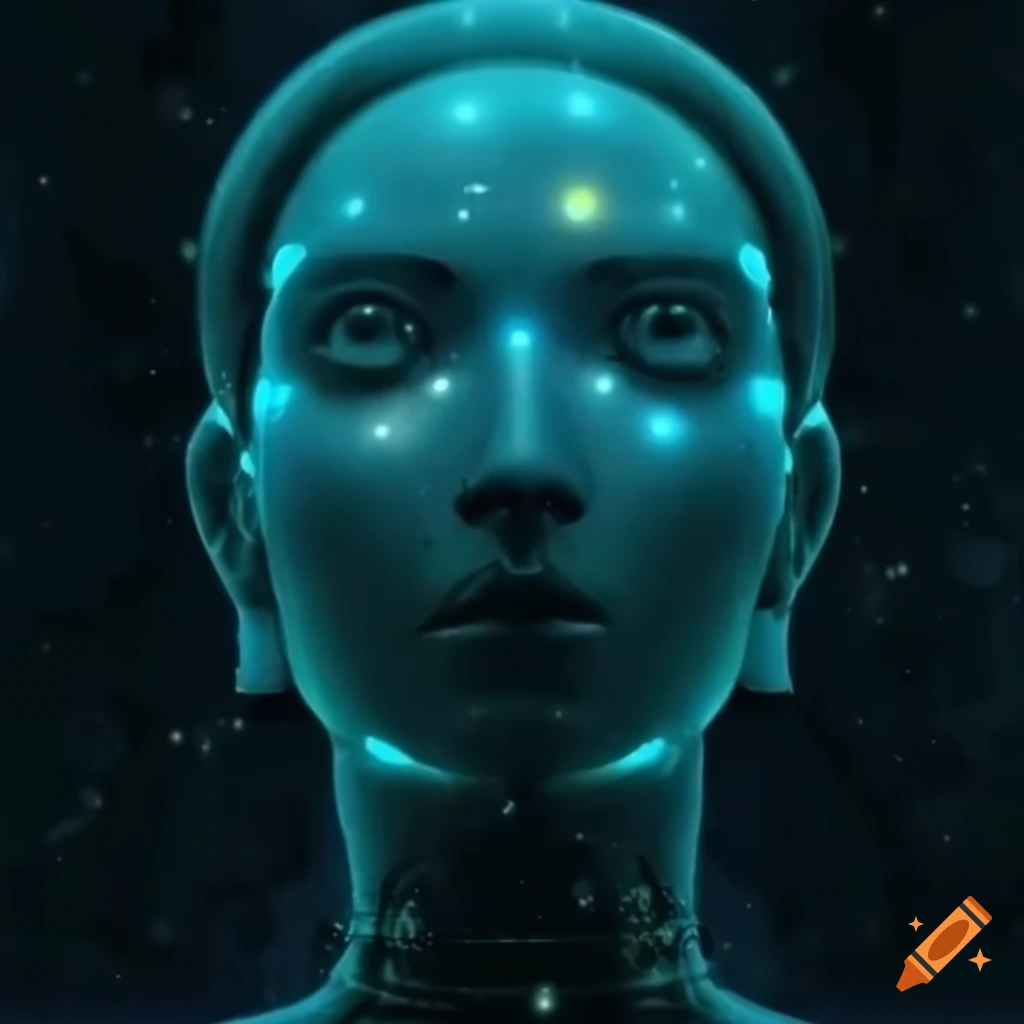 Artistic representation of artificial intelligence and dreams