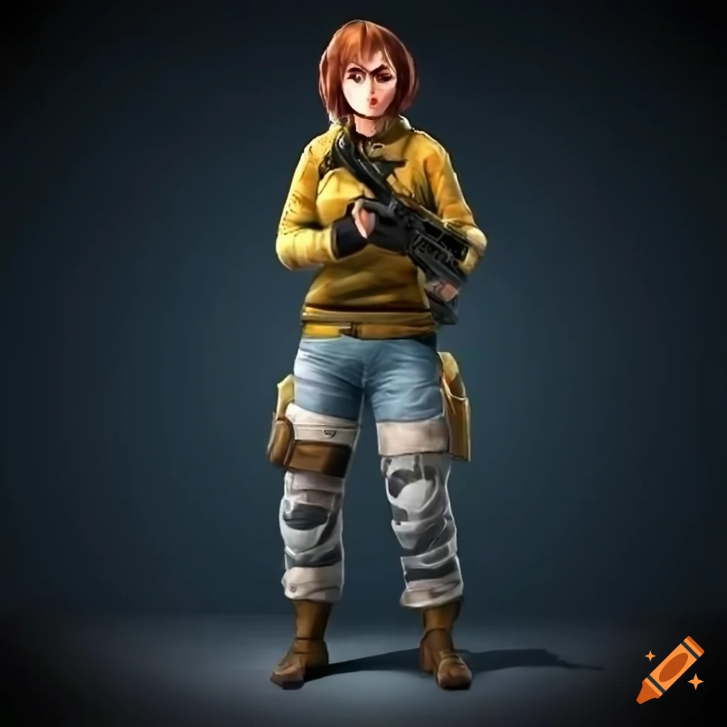 Lorenzo pubg mobile wearing grass suit on Craiyon