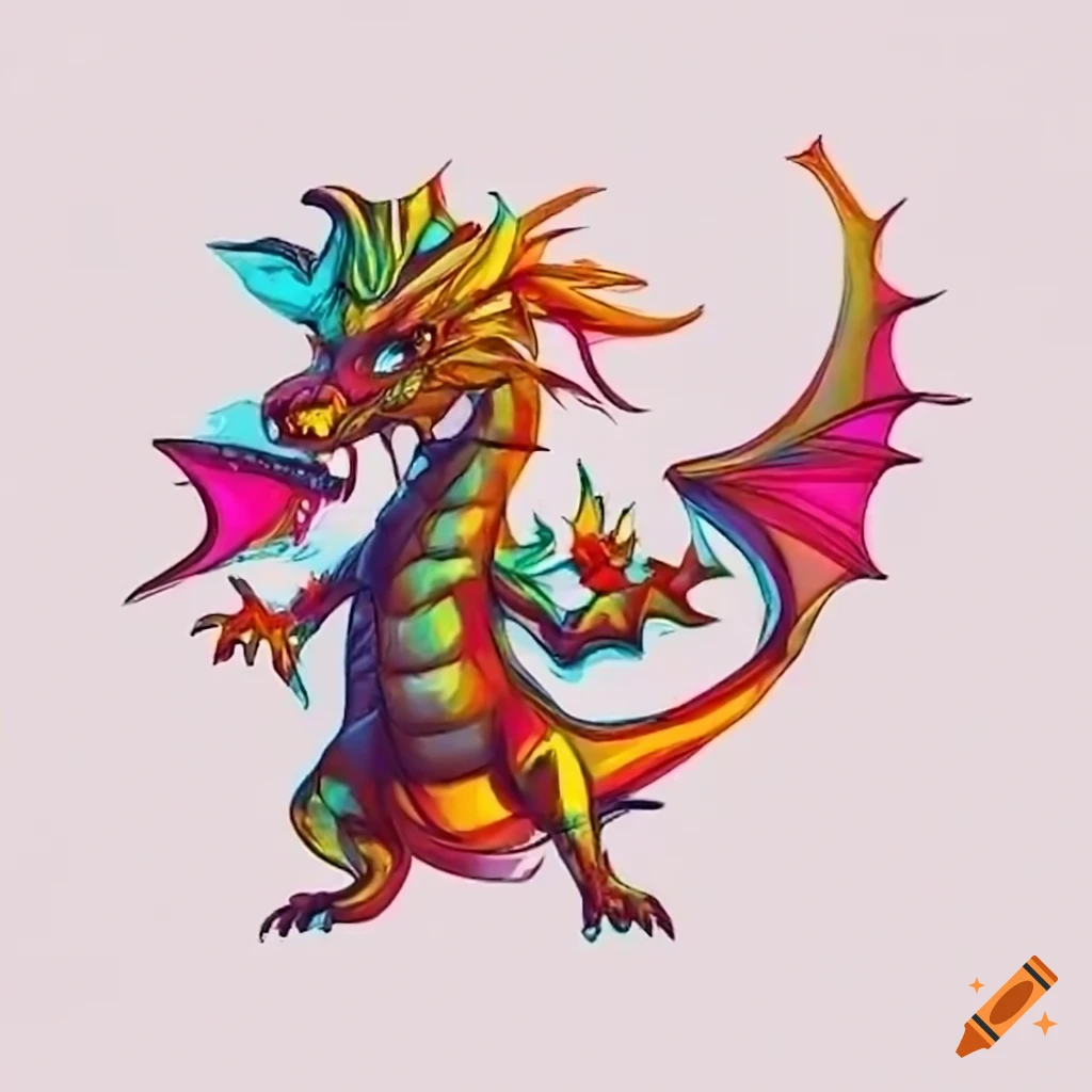 Artwork of a dragon trainer on Craiyon