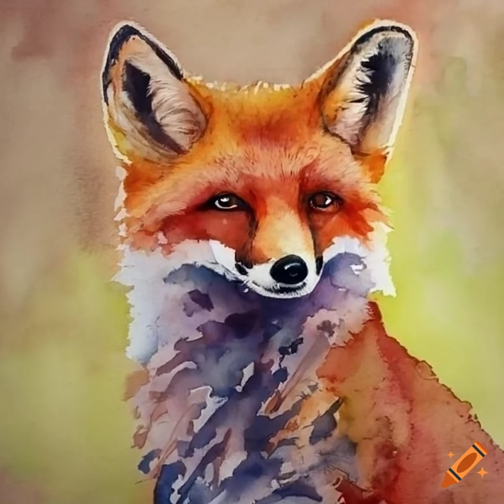 close-up of a fox
