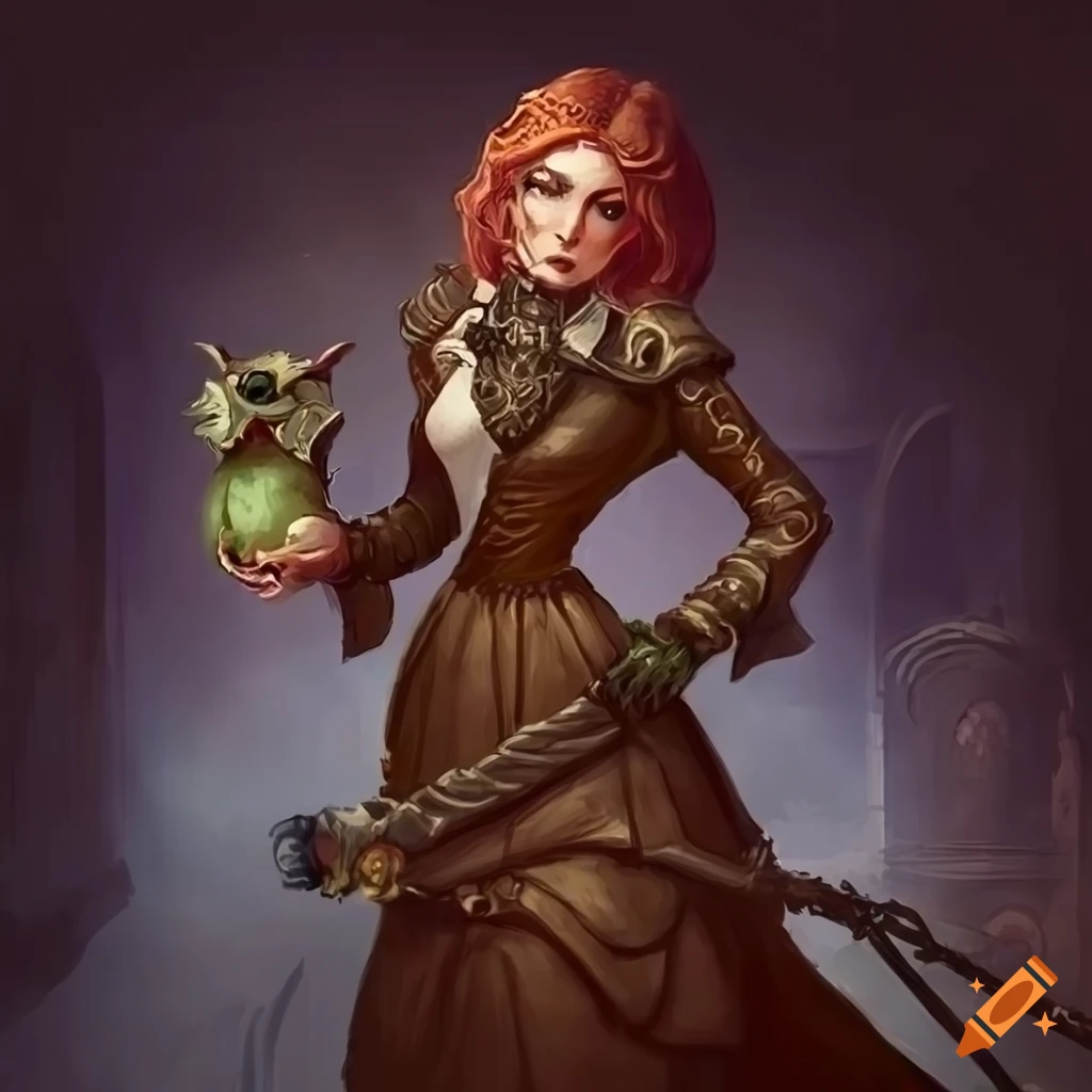 Steampunk Girl Small
