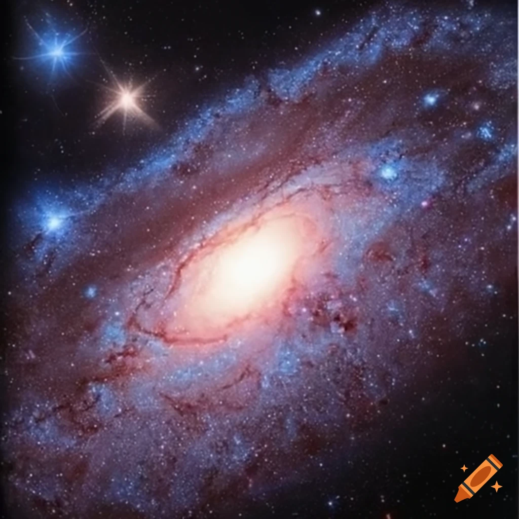stunning image of a galaxy